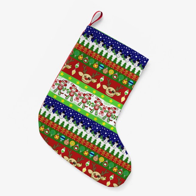 Petite Chaussette De Noël Un bas très macabre de Noël (Devant (Accrochage))
