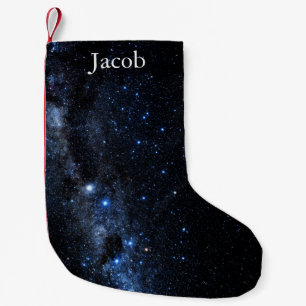 Petite Chaussette De Noël Un groupe d'étoiles