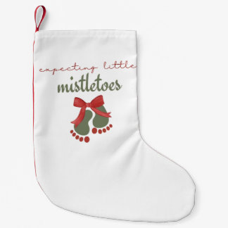 Petite Chaussette De Noël Un Noël avec des petits gui Enceinte