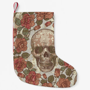 Petite Chaussette De Noël Un ornement sans faille dans un style rétro avec 