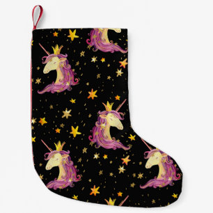 Petite Chaussette De Noël Unicorn Princess : Aquarelle Fairy Tale