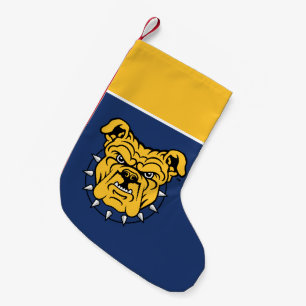 Petite Chaussette De Noël Université d'État NCA&T   Tête de Bulldog