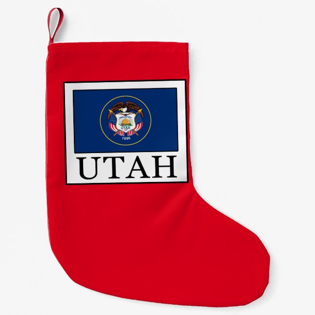 Petite Chaussette De Noël Utah (Devant)