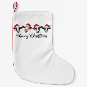 Petite Chaussette De Noël Vaches de Noël mignonnes Meuh Vache Highland