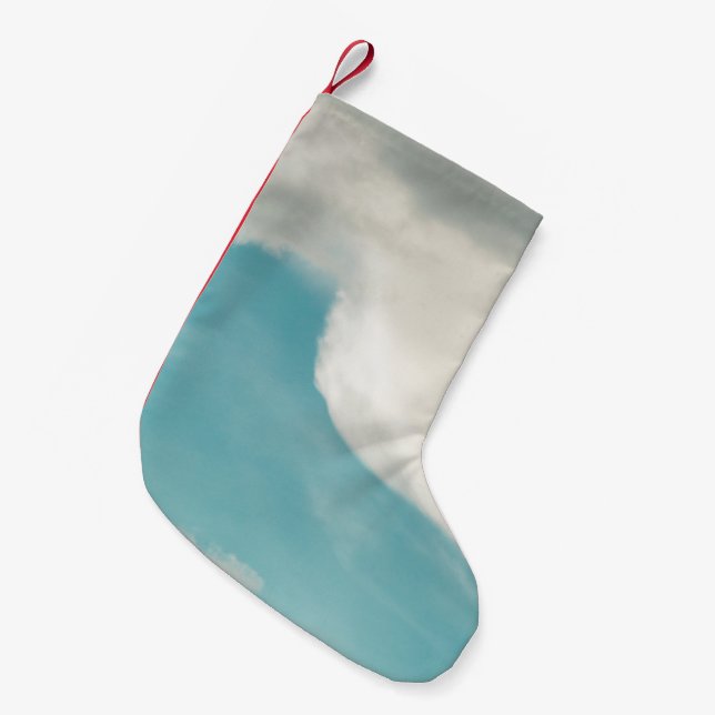 Petite Chaussette De Noël vagues dans tous les sens (Devant (Accrochage))