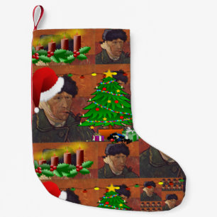 Petite Chaussette De Noël van gogh stockage noël de Noël