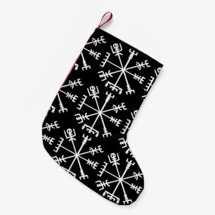 Petite Chaussette De Noël Vegvísir (Viking Compass)