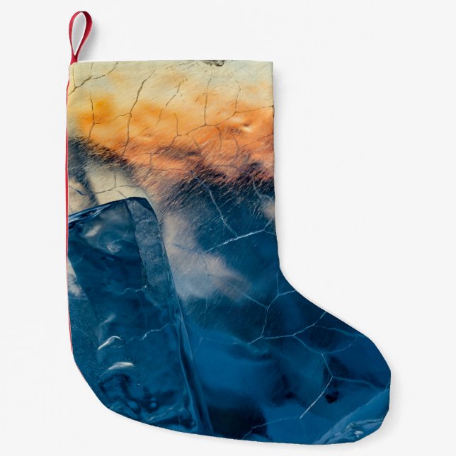 Petite Chaussette De Noël Verre brisé (Devant)