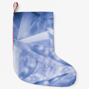 Petite Chaussette De Noël Veste de costume blanc et bleu