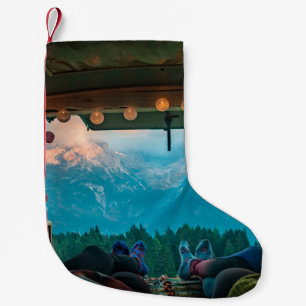 Petite Chaussette De Noël Vie en montagne Dolomiti di Brenta, Italyvan