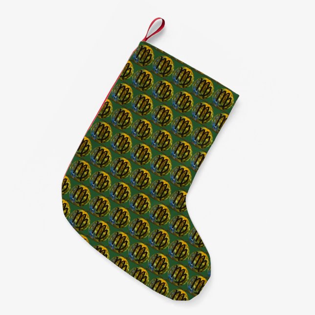 Petite Chaussette De Noël Vierge (Devant (Accrochage))