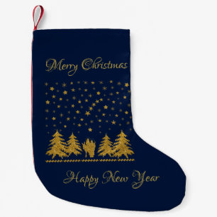 Petite Chaussette De Noël Vierge religieuse de Noël Marie, Saint Joseph, Jés