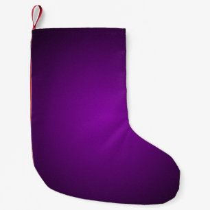 Petite Chaussette De Noël Vignette tendance violet-noir gris