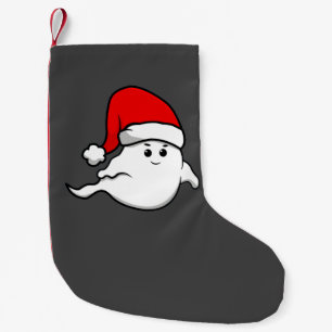 Petite Chaussette De Noël vilain fantôme de Noël santa claus éffrayant dépla