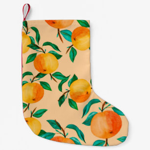 Petite Chaussette De Noël Vintage aquarelle illustration mélange d'arrière -