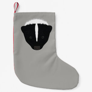 Petite Chaussette De Noël Visage de mouffette