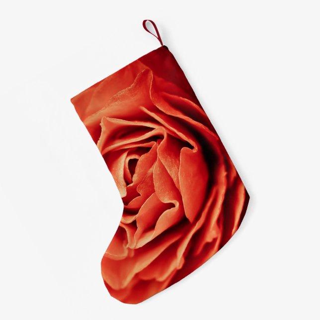 Petite Chaussette De Noël vivant rose (Dos (Accrochage))