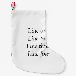 Petite Chaussette De Noël Votre message ici ajoutez le nom de texte image mo