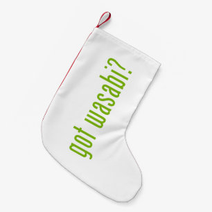 Petite Chaussette De Noël vous avez wasabi ?