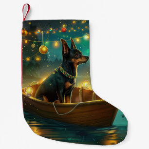 Petite Chaussette De Noël Voyage de Noël de la Kelpie australienne
