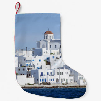 Petite Chaussette De Noël Vue sur l'île de Paros Village Naoussa