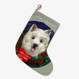 Petite Chaussette De Noël West Highland White Terrier Noël