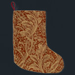 Petite Chaussette De Noël William Morris Arcadia Floral Garden Flower Classi<br><div class="desc">Ce design botanique Arcadia Flower (1889) est basé sur le classique William Morris (1834-1896) Arcadia motif pour sa ligne de papier peint victorien anglais. Conçu par la fille de William Morris,  May Morris,  pour la compagnie William Morris. Un magnifique feuillage riche.</div>