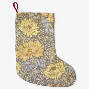 Petite Chaussette De Noël William Morris Chrysanthemum Fleurs maman