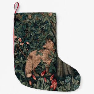 Petite Chaussette De Noël William Morris Faune sauvage Fox
