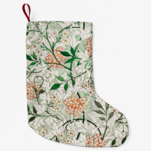 Petite Chaussette De Noël William Morris Jasmine Garden Flower Classic