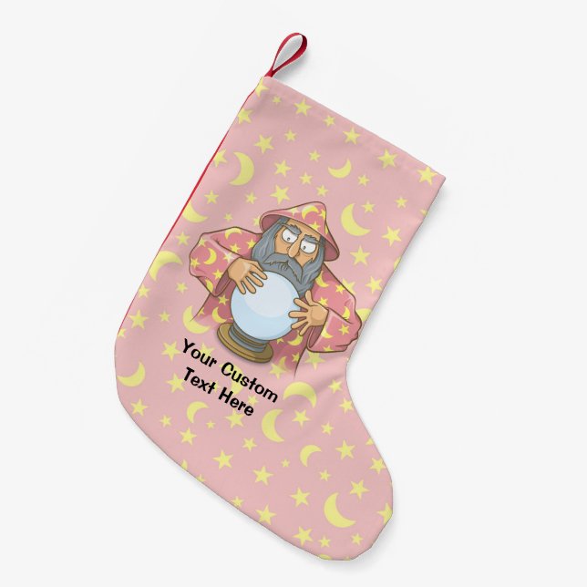 Petite Chaussette De Noël Wizard (Devant (Accrochage))
