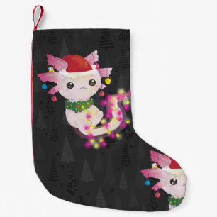 Petite Chaussette De Noël xmas santa claus axolotl