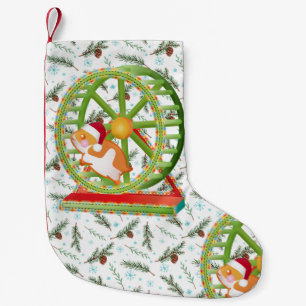 Petite Chaussette De Noël xmas santa claus hamster