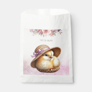 Petite chic rose ruban Favoriser les sacs