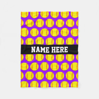 Petite couverture faite sur commande du base-ball