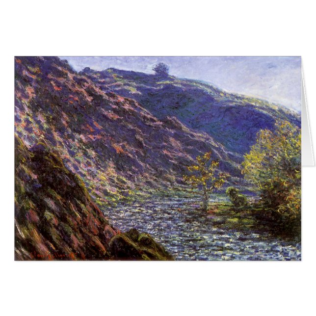 Petite Creuse, Lumière du soleil par Claude Monet (Devant horizontal)