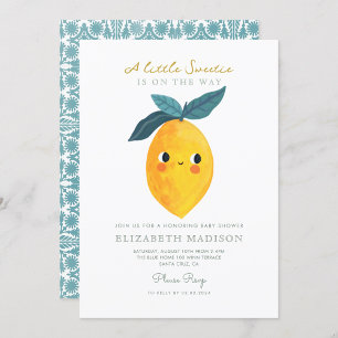 Petite Cutie Citrus Baby shower Invitation