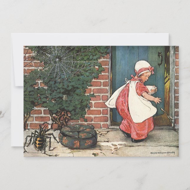 Petite Demoiselle Muffet Vintage Comptine de la Nu (Devant)