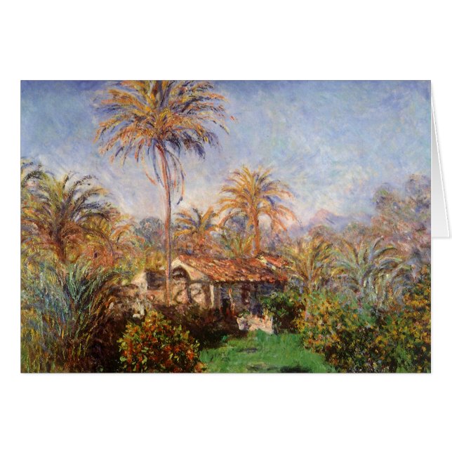 Petite ferme rurale à Bordighera par Claude Monet (Devant horizontal)