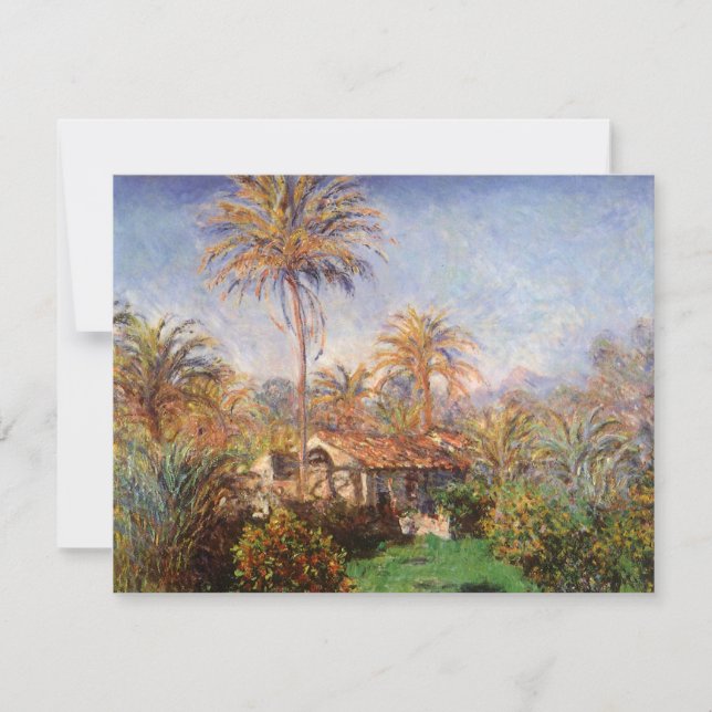 Petite ferme rurale à Bordighera par Claude Monet (Devant)