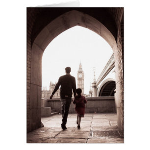 Petite fille de papa - Londres - Big Ben Card