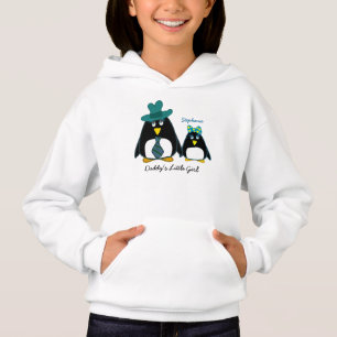 Petite fille de papa Nom personnalisé Sweat - shir