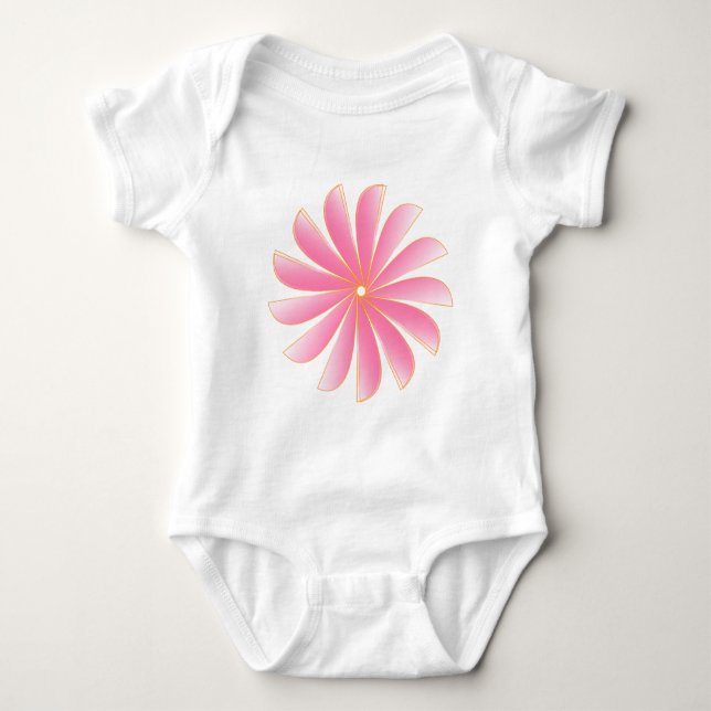 Petite Fleur Sauvage, Body Bébé (Devant)