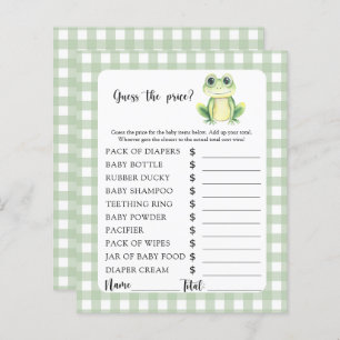 Petite grenouille - Devinez le prix ! Jeu
