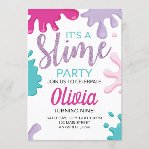 Petite invitation à la fête d'anniversaire
