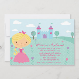 Petite invitation à la fête d'anniversaire de prin