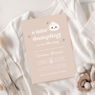 Petite Invitation de Baby shower de somme de Bao D