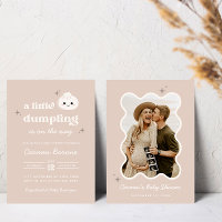 Petite Invitation de Baby shower de somme de Bao D