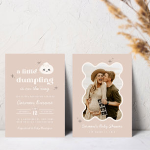 Petite Invitation de Baby shower de somme de Bao D