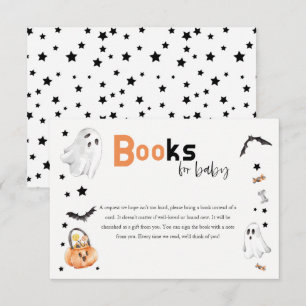 Petite livre Baby shower Livres carte de demande